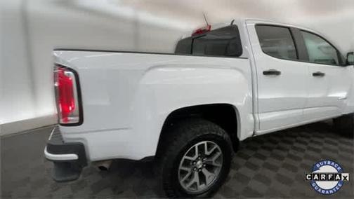 Summit White 2021 GMC Canyon AT4