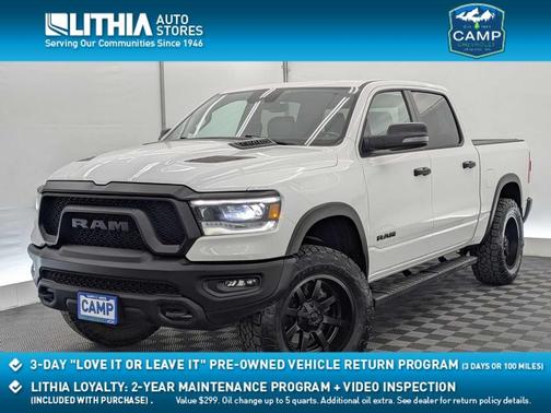 Bright White 2023 RAM 1500 Rebel