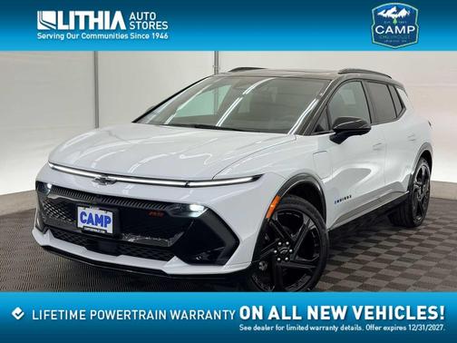 Polar White Tricoat 2026 Chevrolet Equinox EV RS