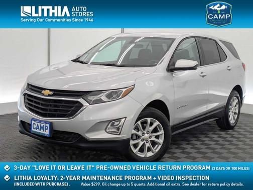 Silver Ice Metallic 2019 Chevrolet Equinox 1LT