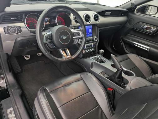 Shadow Black 2022 Ford Mustang EcoBoost Premium