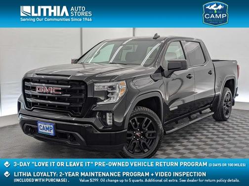 Black 2020 GMC Sierra 1500 Elevation