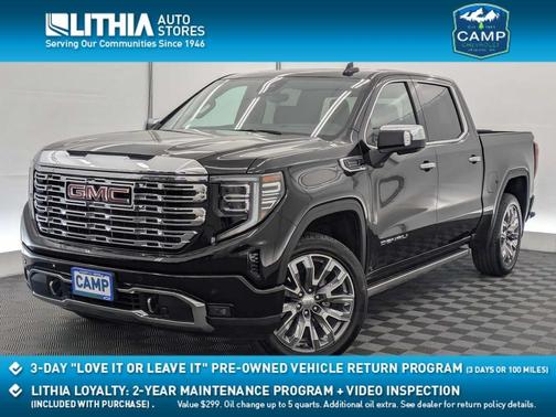 Onyx Black 2026 GMC Sierra 1500 Denali