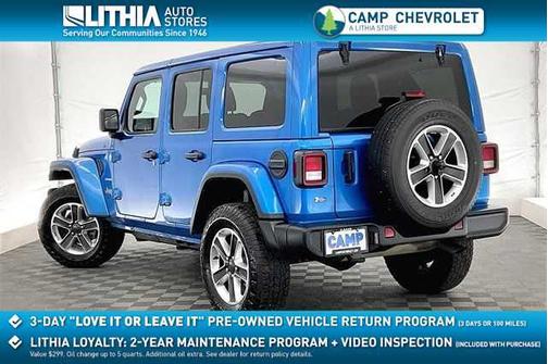 Hydro Blue Pearl 2023 Jeep Wrangler 4-Door Sahara