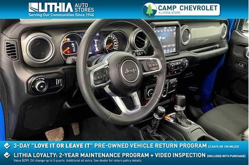 Hydro Blue Pearl 2023 Jeep Wrangler 4-Door Sahara