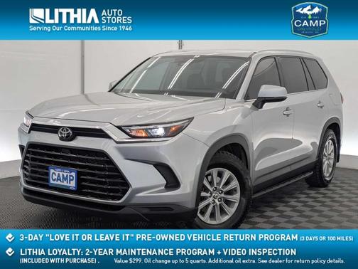 Celestial Silver Metallic 2024 Toyota Grand Highlander XLE