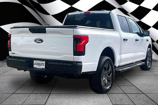 Oxford White 2025 Ford F-150 Lightning Pro