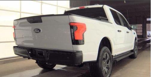 Oxford White 2025 Ford F-150 Lightning Pro