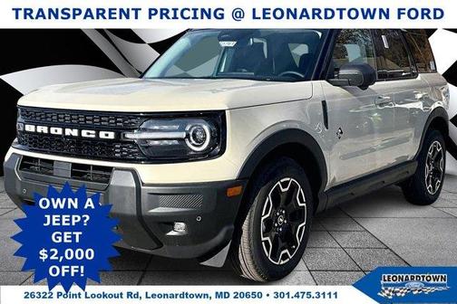 2025 Ford Bronco Sport Outer Banks