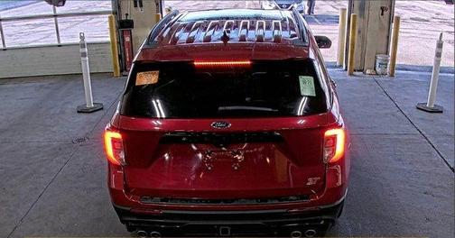 Rapid Red Metallic Tinted Clearcoat 2023 Ford Explorer ST