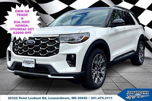 2025 Ford Explorer Platinum