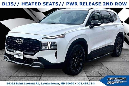Quartz White 2022 Hyundai SANTA FE XRT