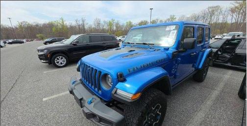 Hydro Blue Pearlcoat 2023 Jeep Wrangler 4xe Rubicon