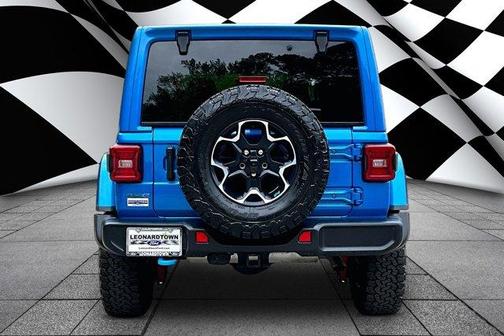 Hydro Blue Pearlcoat 2023 Jeep Wrangler 4xe Rubicon