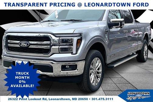 Iconic Silver Metallic 2026 Ford F-150 Lariat