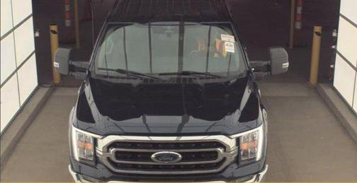 Antimatter Blue Metallic 2023 Ford F-150 XLT