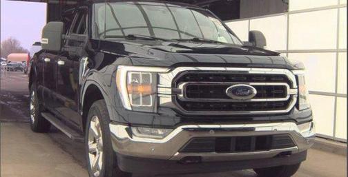 Antimatter Blue Metallic 2023 Ford F-150 XLT