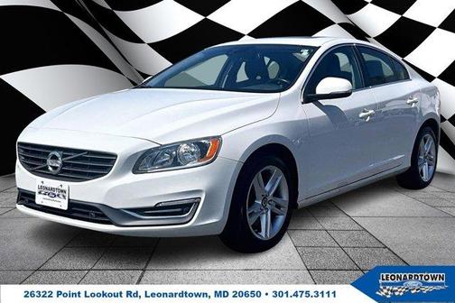 Ice White 2015 Volvo S60 T5 Premier