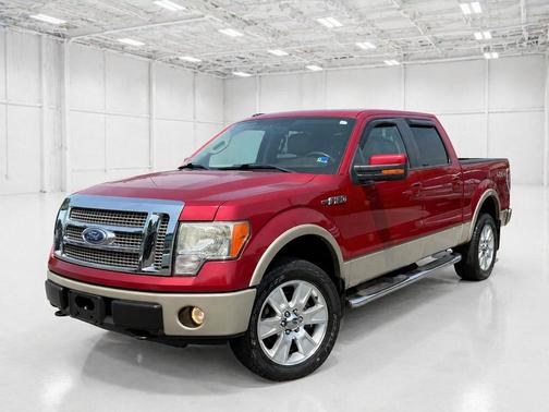 Burgundy 2010 Ford F-150 Lariat SuperCrew