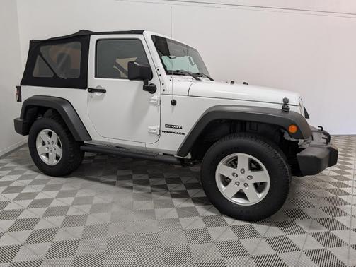 White 2011 Jeep Wrangler Sport