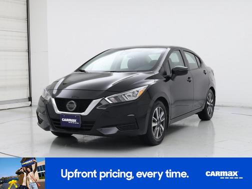 Black 2020 Nissan Versa SV