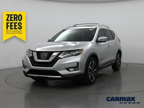 Silver 2017 Nissan Rogue SL