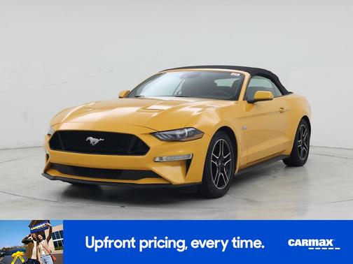 Yellow 2022 Ford Mustang GT Premium