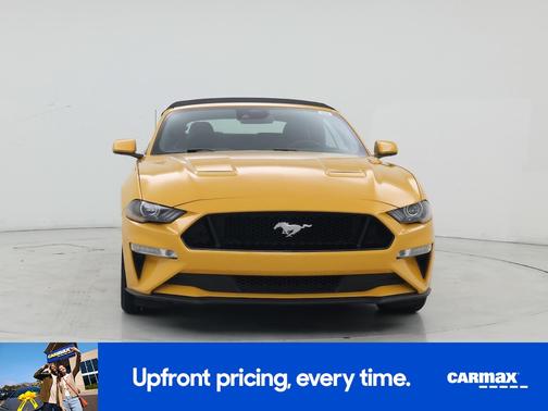 Yellow 2022 Ford Mustang GT Premium