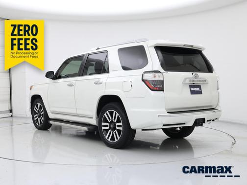 White 2018 Toyota 4Runner Limited