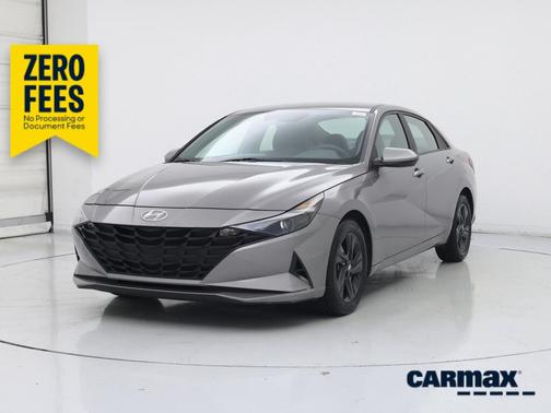 Gray 2021 Hyundai ELANTRA SEL