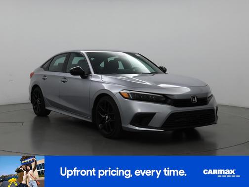 Silver 2022 Honda Civic Sport