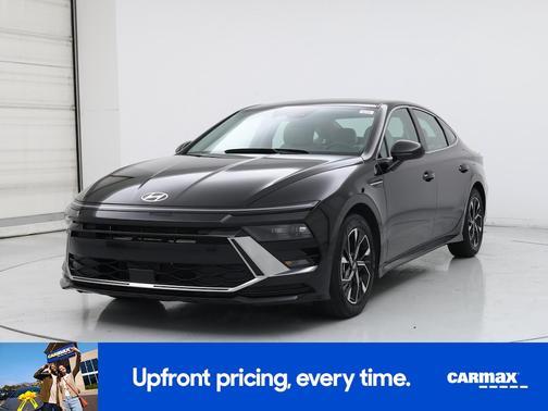 Black 2025 Hyundai SONATA SEL