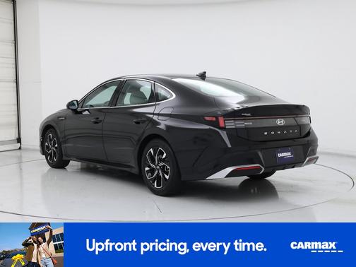Black 2025 Hyundai SONATA SEL