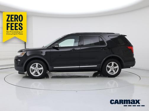 Black 2019 Ford Explorer XLT