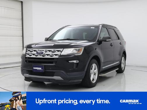Black 2019 Ford Explorer XLT