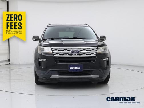 Black 2019 Ford Explorer XLT