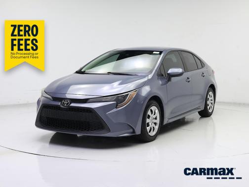 Blue 2021 Toyota Corolla LE