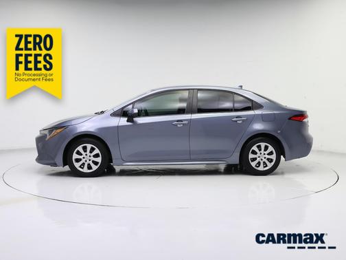 Blue 2021 Toyota Corolla LE