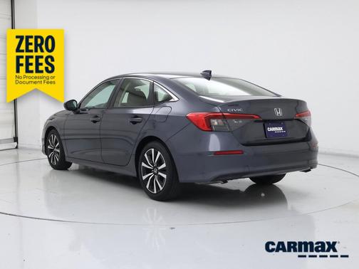Gray 2022 Honda Civic EX