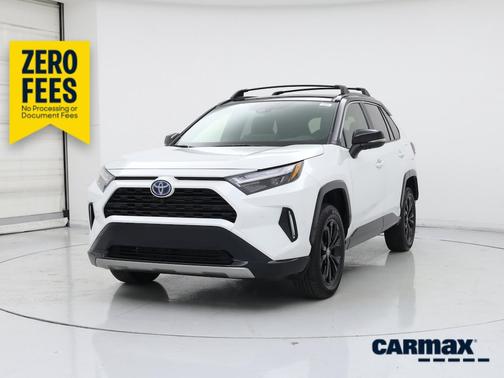 White 2024 Toyota RAV4 Hybrid XSE