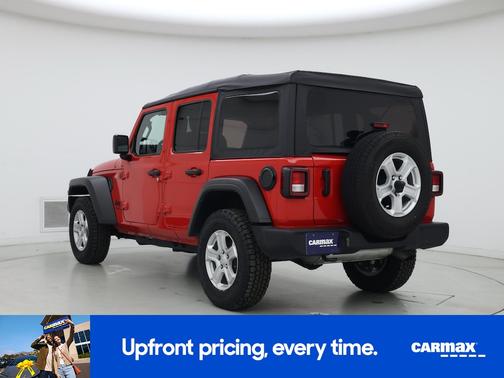 Red 2022 Jeep Wrangler Unlimited Sport