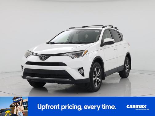 White 2017 Toyota RAV4 XLE