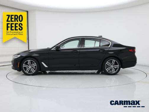 Black 2021 BMW 530 I