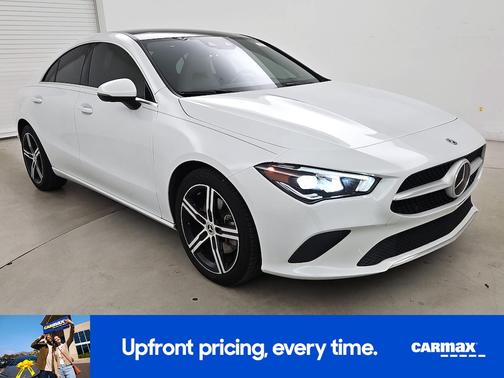 White 2020 Mercedes-Benz CLA 250