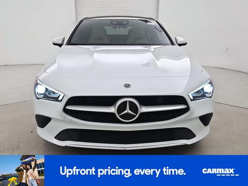White 2020 Mercedes-Benz CLA 250