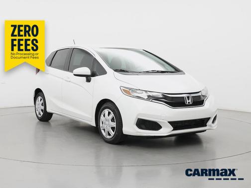 White 2020 Honda Fit LX