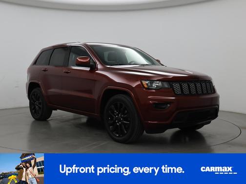 Red 2018 Jeep Grand Cherokee Altitude