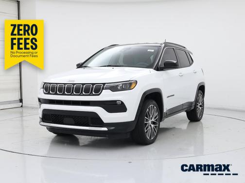 White 2022 Jeep Compass Limited