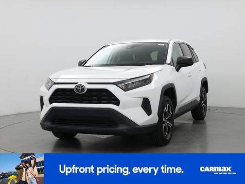 White 2022 Toyota RAV4 LE