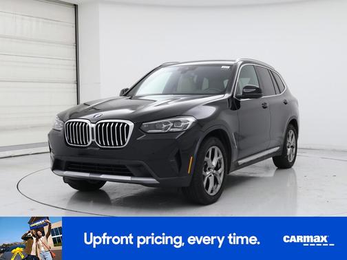 Black 2022 BMW X3 XDrive30i